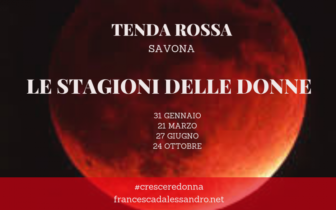 Ciclo Tenda Rossa Savona “Le stagioni delle donne” – 2019