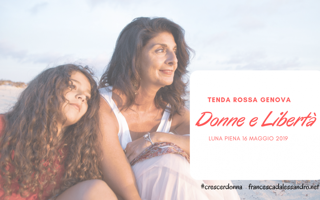 Tenda Rossa Genova “Donne e Libertà” – 16 maggio 2019